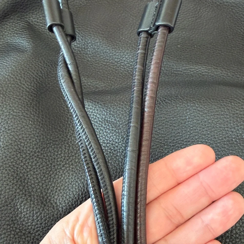 Dior Homme Black Leather Backpack